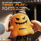 Dancing Halloween Toy Wind Up Moving Pumpkin Toy For Creative Clockwork Interactive Crawling Moving Sensory Game Fidget Toy product