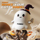 Dancing Halloween Toy Wind Up Moving Pumpkin Toy For Creative Clockwork Interactive Crawling Moving Sensory Game Fidget Toy product