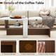 2-Tier Geometric Coffee Table  product