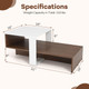 2-Tier Geometric Coffee Table  product