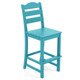 Outdoor Patio Bar Stool with Slatted Design product