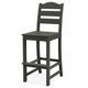 Outdoor Patio Bar Stool with Slatted Design product