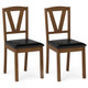 Dining Chairs with Hollowed Surface (Set of 2 or 4) product