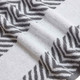 Kathy Ireland 6-Piece Chevron Jacquard Towel Set with LetsDry product