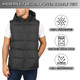 Men’s Heavyweight Hooded Puffer Vest product
