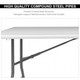 Portable 6-foot Folding Table product
