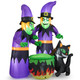 6-Foot Witches with Cauldron Inflatable product