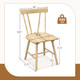 Armless Dining Chairs with Solid Wood Frame (Set of 2) product