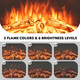 26" Recessed Electric Fireplace Heater with Remote Control product