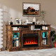 58" Fireplace TV Stand with Realistic LED Flames product