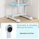 Kids' Desk Chair with Double Back Support and Adjustable Height product