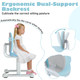 Kids' Desk Chair with Double Back Support and Adjustable Height product