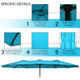11-Piece Patio Wicker Dining Set with Umbrella product