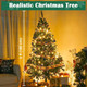 Foldable Natural or Flocked Christmas Tree product
