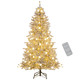 Snow-Flocked Artificial Christmas Tree with LED Lights and Remote Control product