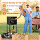 12" Outdoor Pizza Oven with Built-In Ash Tray product