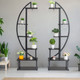 6-Layer Half Moon Flower Stand (2-Pack) product