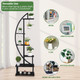 6-Layer Half Moon Flower Stand (2-Pack) product