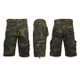 Men's Distressed Vintage Belted Cargo Utility Shorts product