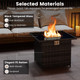 32.5" Outdoor Propane Fire Pit Table product