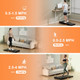 2.5HP Under Desk Treadmill with Remote Control product
