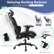 Ergonomic Office Chair with Rotating Headrest product