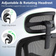 Ergonomic Office Chair with Rotating Headrest product