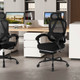 Ergonomic Office Chair with Retractable Footrest product