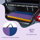 6' x 4' Tri-Folding Gymnastics Mat with Carrying Handles product