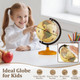 5.5-Inch Desktop Rotating Antique World Globe product