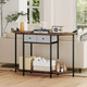 51" Polygonal Console Table with 2 Drawers product