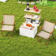 Folding Camp Chairs with Aluminum Frame (Set of 2) product