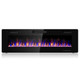 Electric Ultra Thin Wall Mounted Recessed Fireplace product