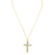 Diamond Accented Ornate Cross Necklace product