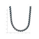 22" Blue-Plated Stainless Steel Rolo Chain Necklace product