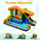 8-in-1 Multifunctional Water Park with Slide product