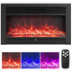 1500W Electric Fireplace Insert with Adjustable Thermostat product