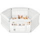 Panel Plastic Dog Playpen with Lockable Gate product