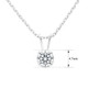 1/2CT Real Diamond Necklace in White Gold  product