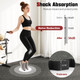 0.79” Rubber Top Cushioned Exercise Mat with Adhesive-Infused Layer product