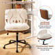  Armless Adjustable Home Office Chair with Rocking Backrest product
