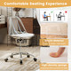 Clear Desk Chair with Swivel Seat and Adjustable Seat Height product