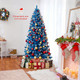 Artificial Christmas Tree with Lush Branch Tips and Warm White LED Lights product