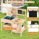 Kids Mud Kitchen with Detachable Sandbox product