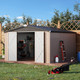 10' x 14' Outdoor Storage Shed with Lockable Doors product