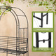 7-foot Garden Arch with Seating product