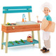 Kids' Wooden Kitchen/Potting Bench Play Set product