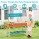 Kids' Wooden Kitchen/Potting Bench Play Set product