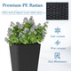30" Tall Modern Planter Set (2-Pack) product