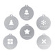 Keepsake Name Disc Ornament (5-Pack) product